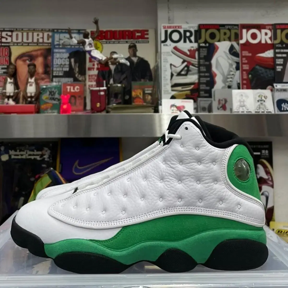 jordan 13 retro lucky green 조던 13 럭키그린